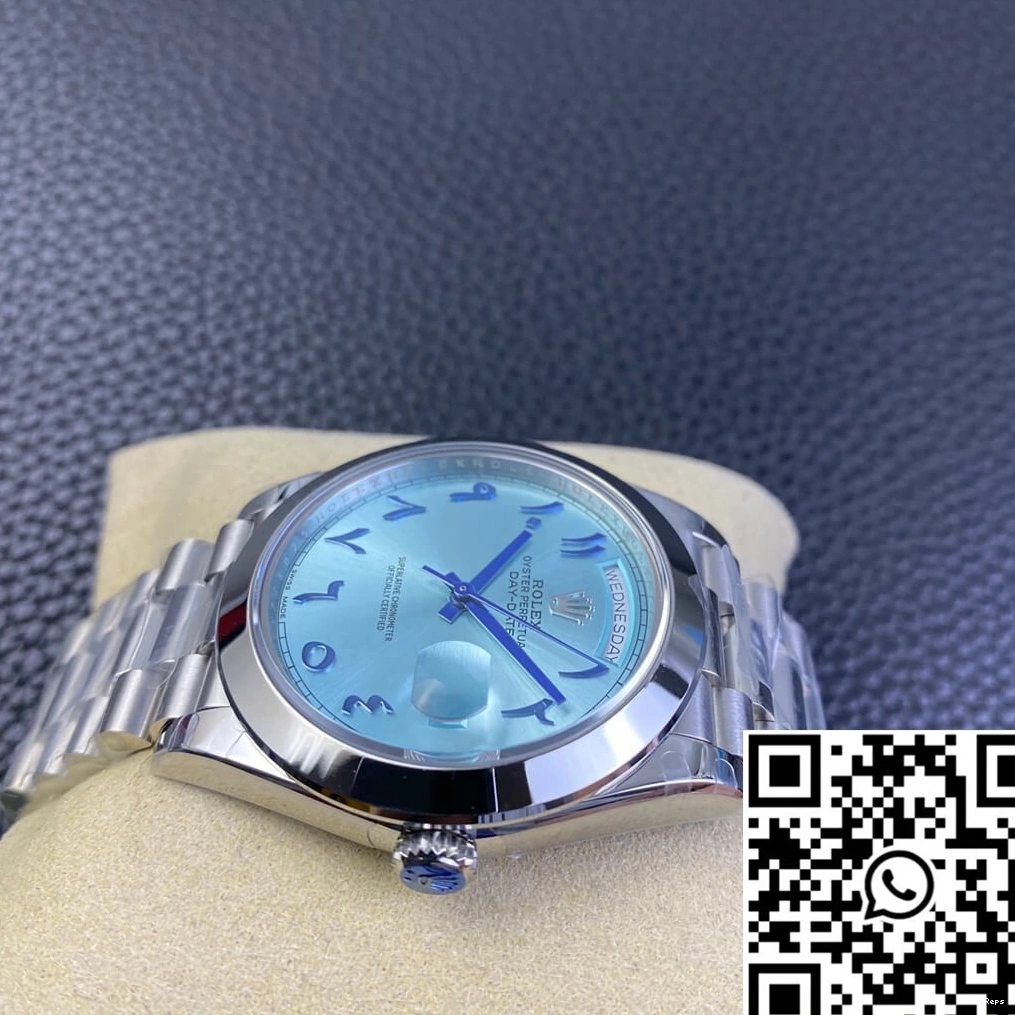 Date Customization Day Blue Factory Stainless Rolex Steel BP Dial Ice Middle East 0914